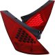 Nissan 350Z 2003-2005 LED Tail Lights Red and Clear