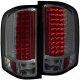 Chevy Silverado 3500HD 2007-2013 LED Tail Lights Smoked