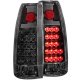 Chevy Tahoe 1995-1999 Black LED Tail Lights