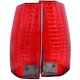GMC Yukon 2007-2014 Red and Smoked LED Tail Lights