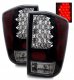 Nissan Titan 2004-2012 LED Tail Lights Black