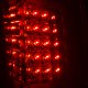 Chevy Silverado 3500HD 2007-2014 Custom LED Tail Lights Red