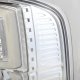 Chevy Silverado 3500HD 2007-2014 Custom LED Tail Lights Chrome Clear