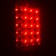 Chevy Silverado 2007-2013 Custom LED Tail Lights Red Smoked