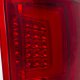 Chevy Silverado 2007-2013 Custom LED Tail Lights Red