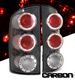 Dodge Ram 2002-2005 Carbon Fiber LED Cap Altezza Tail Lights