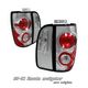 Lincoln Navigator 1998-2002 Clear Altezza Tail Lights