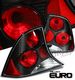 Ford Focus Sedan 2000-2004 Black Altezza Tail Lights