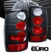 GMC Yukon Denali 2001-2006 Black Altezza Tail Lights