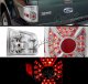 Ford F150 Flareside 2004-2008 Clear LED Style Tail Lights