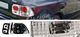 Honda Civic Sedan 1996-1998 Clear Altezza Tail Lights