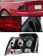 Ford Mustang 1999-2004 Smoked Altezza Tail Lights