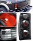 GMC Envoy 1998-2000 Carbon Fiber Altezza Tail Lights