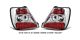 Honda Civic Si Hatchback 2002-2005 Clear Altezza Tail Lights