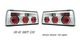 BMW E30 3 Series Coupe 1988-1991 Clear Altezza Tail Lights