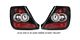 Honda Civic Si Hatchback 2002-2005 Black Altezza Tail Lights