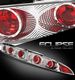 Mitsubishi Eclipse 1995-1999 Clear Altezza Tail Lights