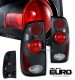 Ford F250 Styleside 1999-2007 Black Altezza Tail Lights