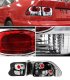Honda Civic Coupe 1996-2000 Clear Altezza Tail Lights