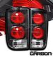 Oldsmobile Bravada 1996-2001 Carbon Fiber Altezza Tail Lights