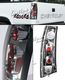 Chevy Suburban 1992-1999 Smoked Altezza Tail lights