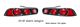 Acura Integra Coupe 1994-2001 Black Altezza Tail Lights