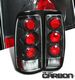 Chevy Silverado 1999-2002 Carbon Fiber Altezza Tail Lights