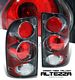 Toyota Tacoma 1995-2000 Carbon Fiber Altezza Tail Lights