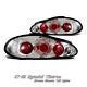 Hyundai Tiburon 1997-1999 Clear Altezza Tail Lights