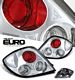 Hyundai Tiburon 2003-2006 Chrome Altezza Tail Lights