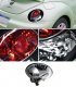 VW Beetle 1998-2005 Black Altezza Tail Lights