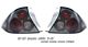 Honda Civic Coupe 2001-2003 Smoked Altezza Tail Lights