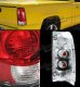 Chevy Silverado 1999-2002 Red and Clear Altezza Tail Lights