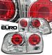 Honda Civic Sedan 1996-1998 Clear Altezza Tail Lights