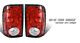 Ford Ranger 2001-2005 Red and Clear Altezza Tail Lights
