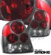 Mazda Protege 1999-2003 Smoked Altezza Tail Lights