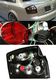 Audi S4 2002-2005 Black Altezza Tail Lights