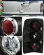 GMC Yukon Denali 2001-2006 Carbon Fiber Altezza Tail Lights