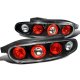 Mazda MX3 1992-1996 Black Altezza Tail Lights