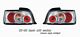 BMW E36 Sedan 3 Series 1992-1998 Clear Altezza Tail Lights
