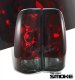 GMC Sierra 1999-2002 Red and Smoked Altezza Tail Lights