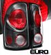 Dodge Dakota 1997-2004 Black Altezza Tail Lights