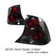 Ford Focus Sedan 2000-2004 Smoked Altezza Tail Lights