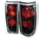 Chevy S10 1982-1993 Black Altezza Tail Lights