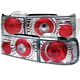 Honda Accord Sedan 1990-1991 Clear Altezza Tail Lights