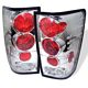Nissan Titan 2004-2012 Clear Altezza Tail Lights