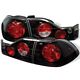 Honda Accord Sedan 1998-2000 Black Altezza Tail Lights