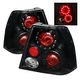 VW Jetta 1999-2004 Black LED Tail Lights