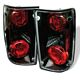 Toyota Pickup 1989-1995 Black Altezza Tail Lights