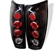 Chevy Avalanche 2002-2005 Black Altezza Tail Lights